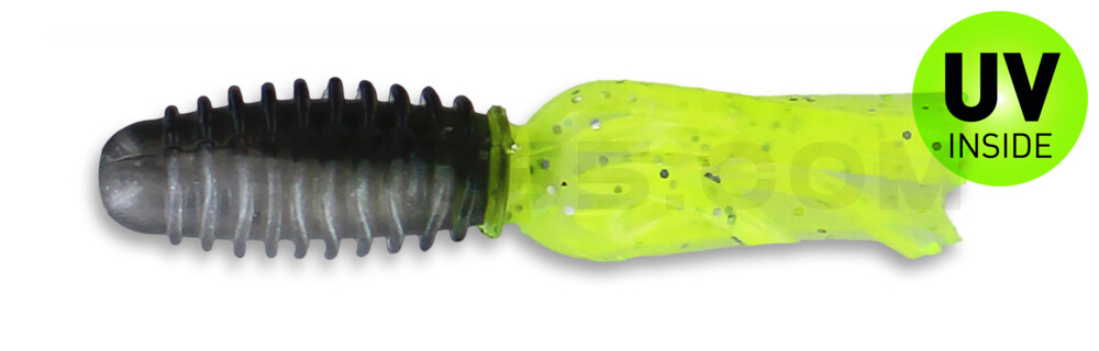 Slab Tube 1.75"  (ca. 4,5 cm) Tennesse Shad/Chartreuse Sparkle