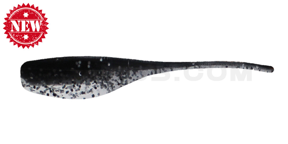 Stinger Shad 2" (5,2cm) Black Sparkle