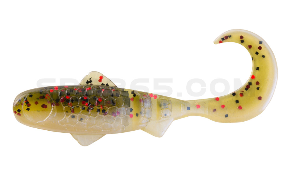 Super Banjo 3" (ca. 7,5 cm) blauperl / Kaulbarsch-Multiglitter
