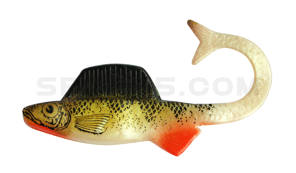 Supernatural Shad Grub 2" (ca. 5,0 cm) Natural Perch