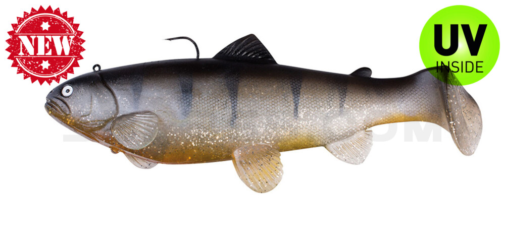 Swim-Bait-Trout - 10" (25cm) sinking Silver Spicy Perch