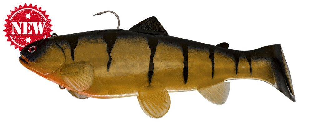 Swim-Bait-Trout - 10" (25cm) sinking Yellow Perch
