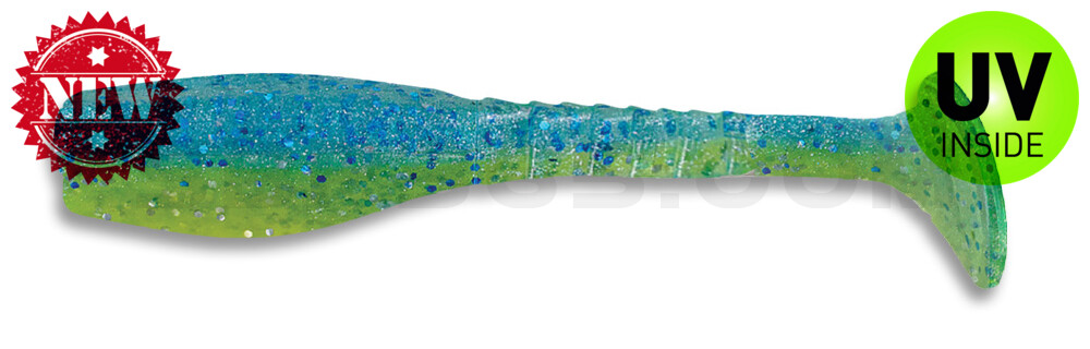 Swimming Crappie Minnow 2" (ca. 5 cm) Blue Grass