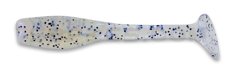 Swimming Crappie Minnow 2" (ca. 5 cm) im Zip Bag Blue Pearl Pepper