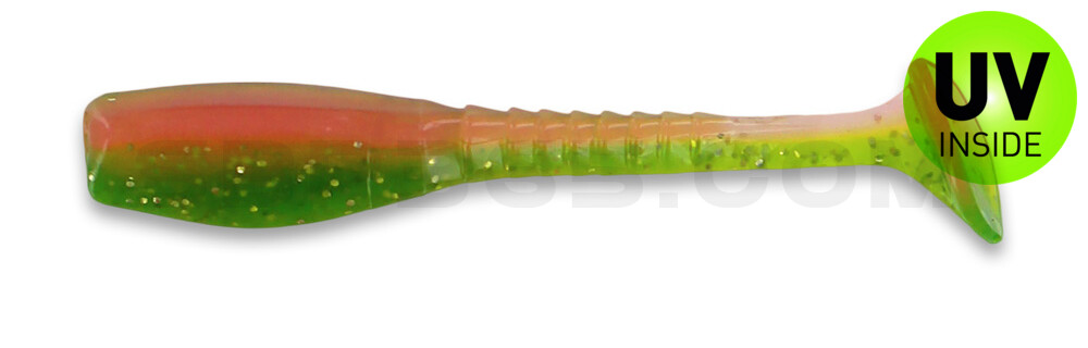 Swimming Crappie Minnow 2" (ca. 5 cm) im Zip Bag Electric Chicken