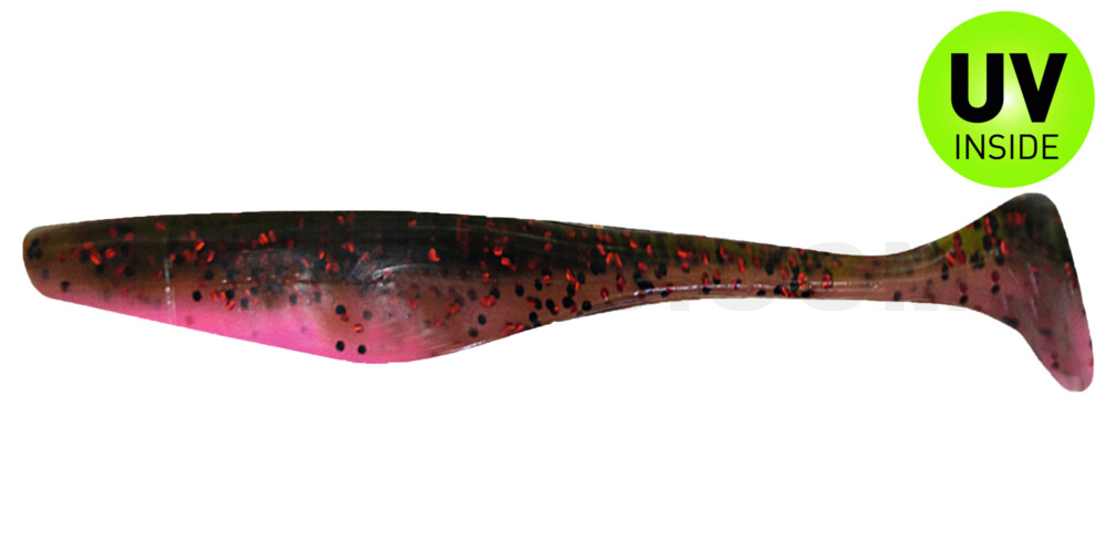 Swimming Jerk Minnow 4" (ca. 8,5 cm) bubblegum / Kaulbarsch