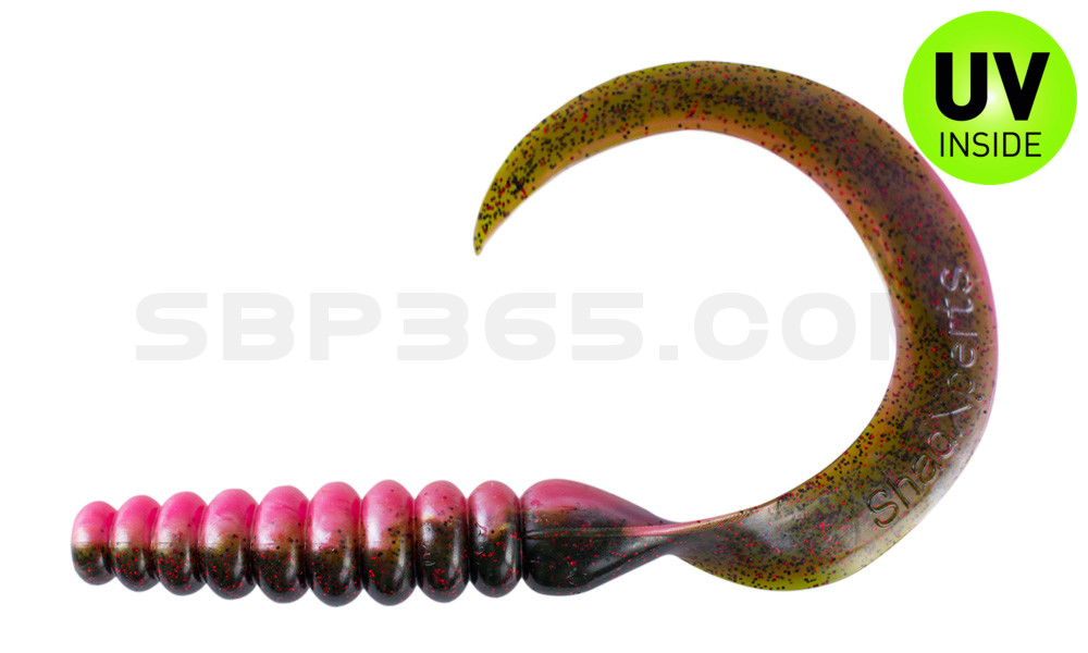 SX XXL Grub 11" (ca. 27 cm) bubblegum / Kaulbarsch