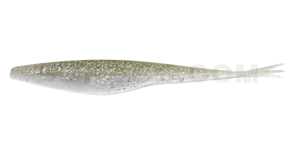 Triple Tail Minnow 5" (ca. 12 cm) White Ice