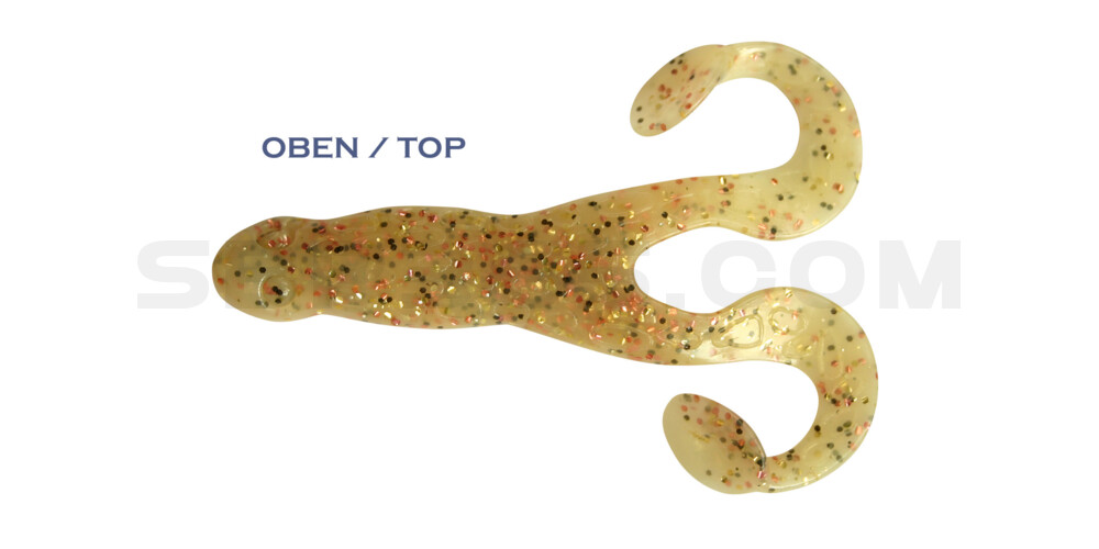 Turbofrog 2" (ca.5,0 cm) goldperl / Desert-Sand
