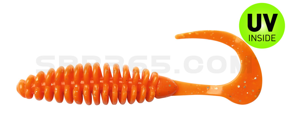 Turbotwister 5" (ca. 12,0 cm) orange glitter