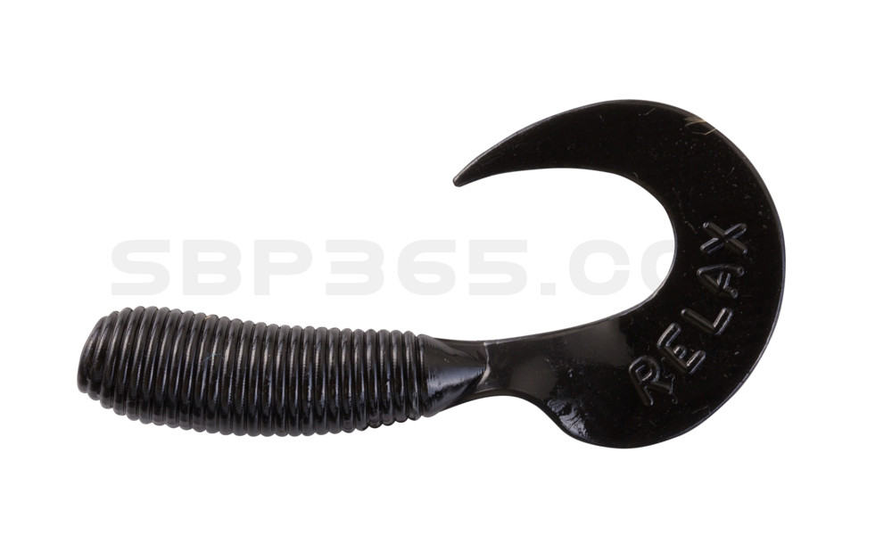 Twister 2" regulär (ca. 4,5 cm) schwarz