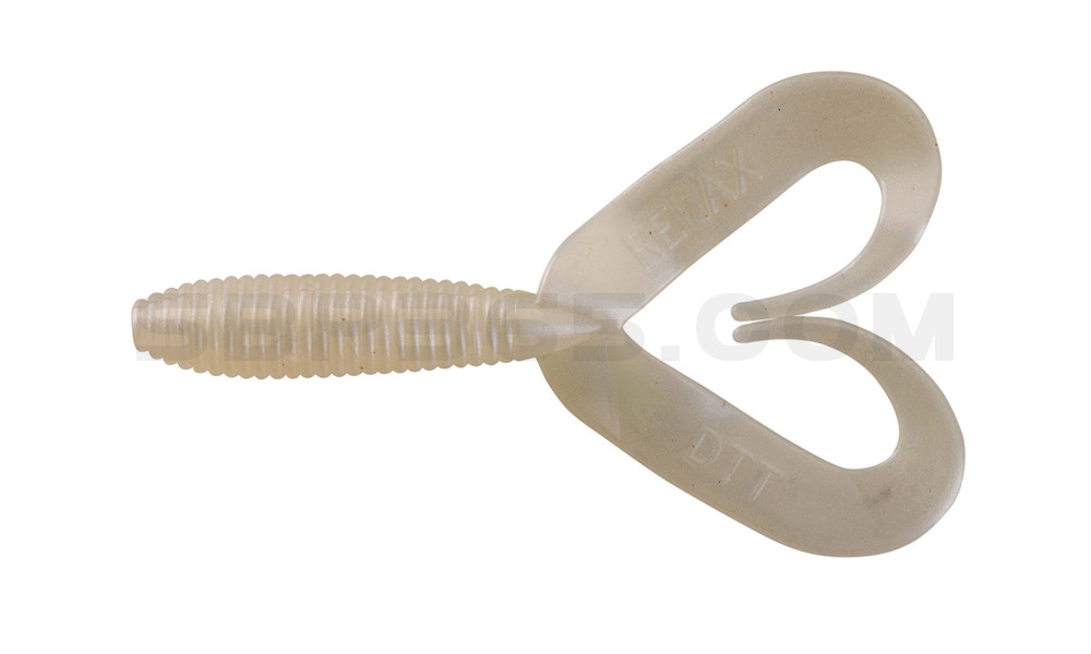 Twister 3" Doubletail regulär (ca. 9,0 cm) perlweiss