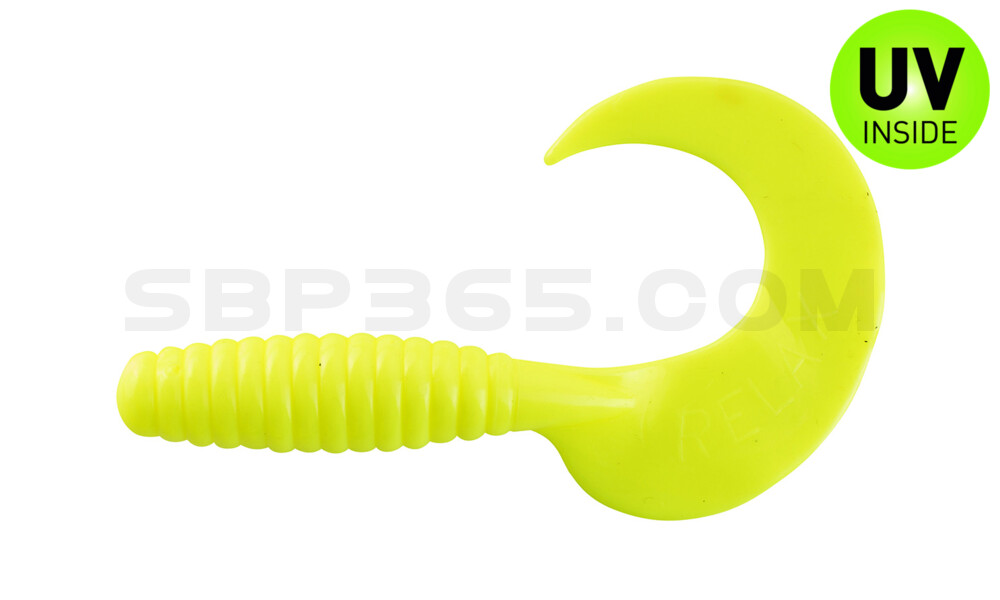 Xtra Fat Grub 5,5" regulär (ca. 13,0 cm) fluogelb