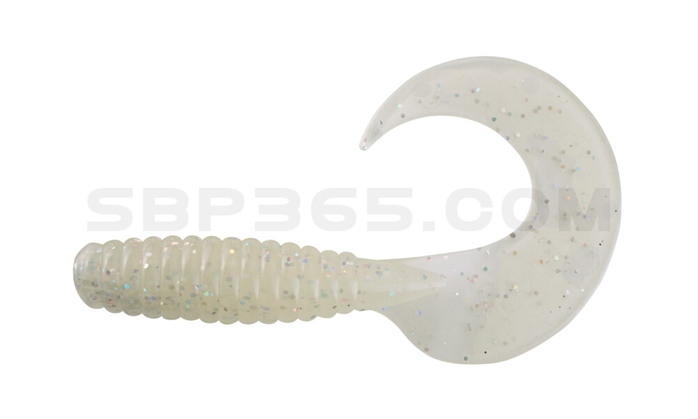 Xtra Fat Grub 5,5" regulär (ca. 13,0 cm) selbstleuchtend glitter