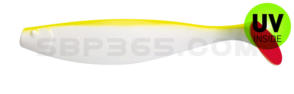 Xtra-Soft 7" (ca. 18,0 cm) reinweiss / fluogelb