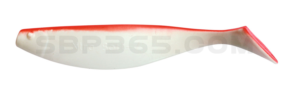 Xtra-Soft 7" (ca. 18,0 cm) reinweiss / rot