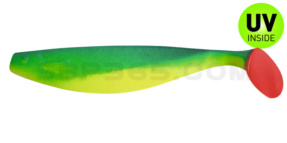 Xtra-Soft 8" (ca. 21,0 cm) fluogelb / blau