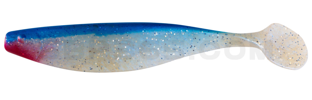 Xtra-Soft 9" (ca. 23,0 cm) blauperl-Glitter / blau