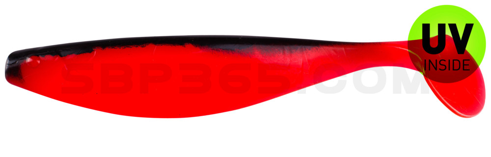 Xtra-Soft 9" (ca. 23,0 cm) feuerrot / schwarz