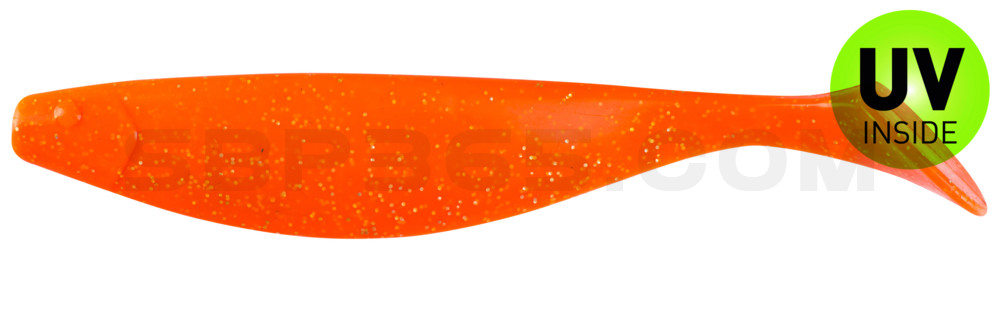 Xtra-Soft 9" (ca. 23,0 cm) orange-Glitter