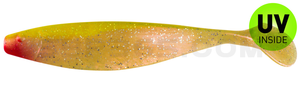 Xtra-Soft 9" (ca. 23,0 cm) perl-Glitter / fluogelb