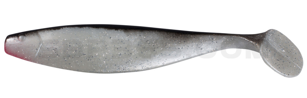 Xtra-Soft 9" (ca. 23,0 cm) perlweiss-Glitter / schwarz