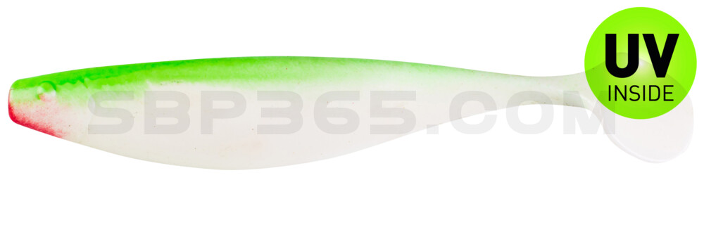 Xtra-Soft 9" (ca. 23,0 cm) reinweiss / grün