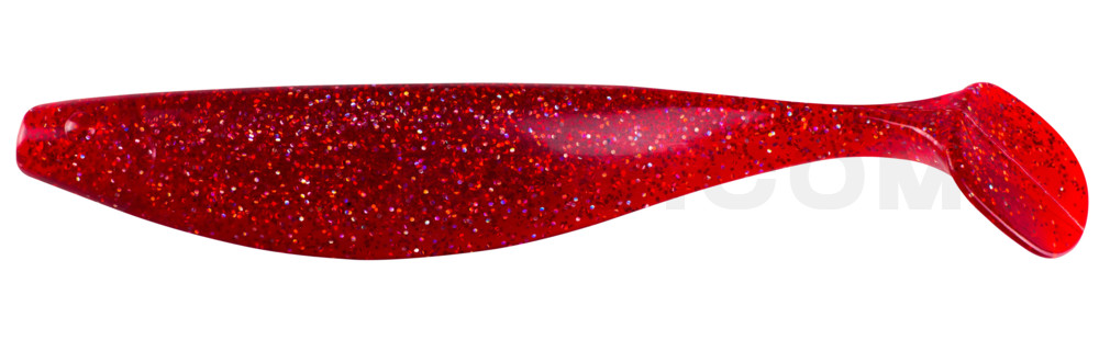 Xtra-Soft 9" (ca. 23,0 cm) rot transparent Glitter